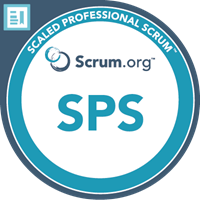 Scaled Professional Scrum Badge
